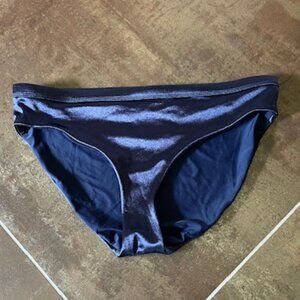 CALIA by Carrie Underwood Navy Blue Swim Bottom -  L